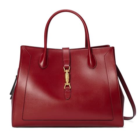 red jackie gucci bag|jackie 1961 large tote bag.